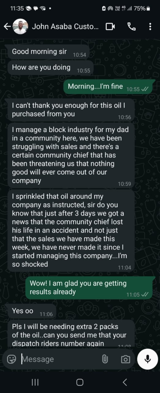 Customer testimony 4